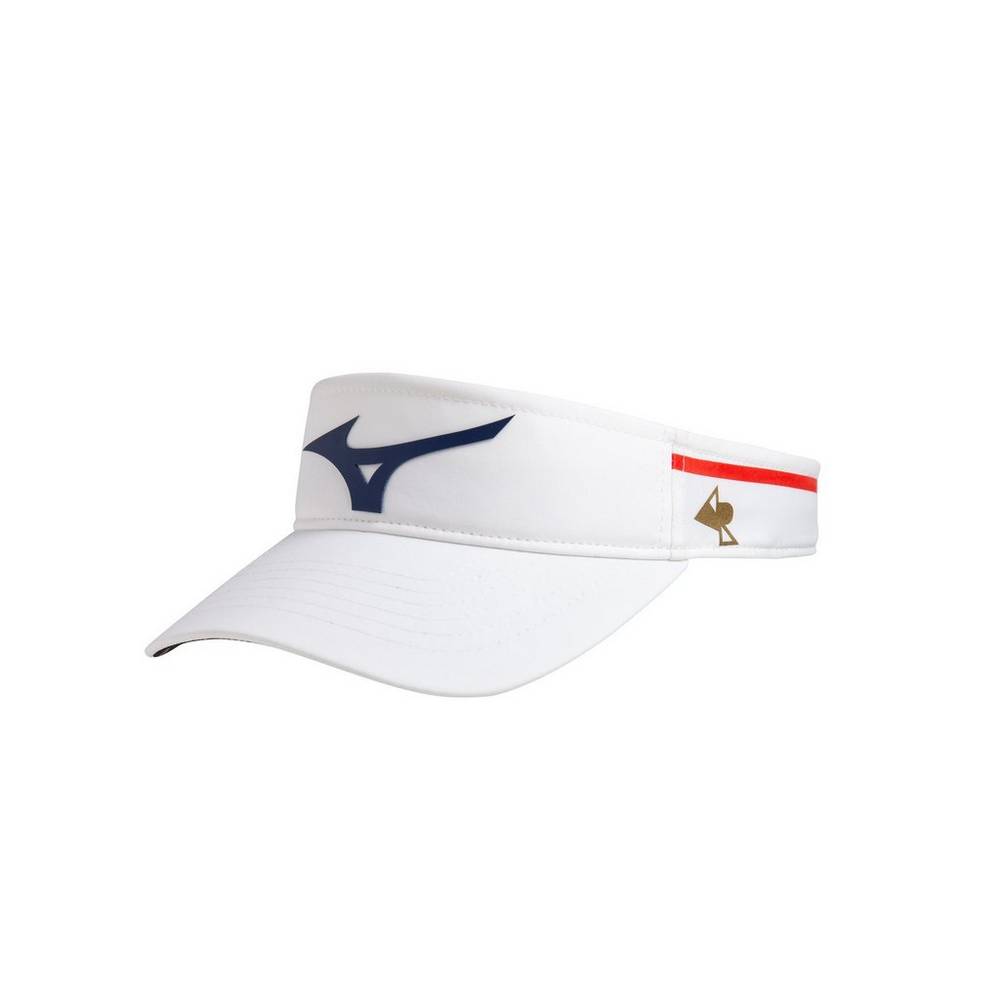 Mizuno Men's April Ross Visor White (440723-GTS)